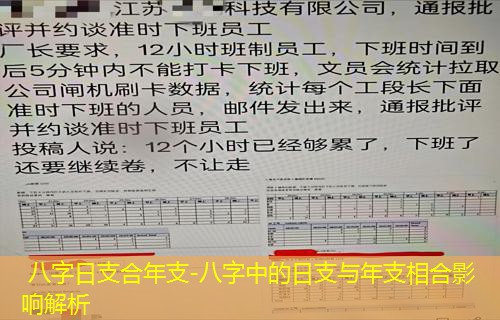  八字日支合年支-八字中的日支与年支相合影响解析