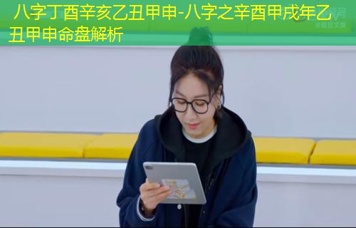  八字丁酉辛亥乙丑甲申-八字之辛酉甲戌年乙丑甲申命盘解析