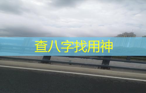  查八字找用神