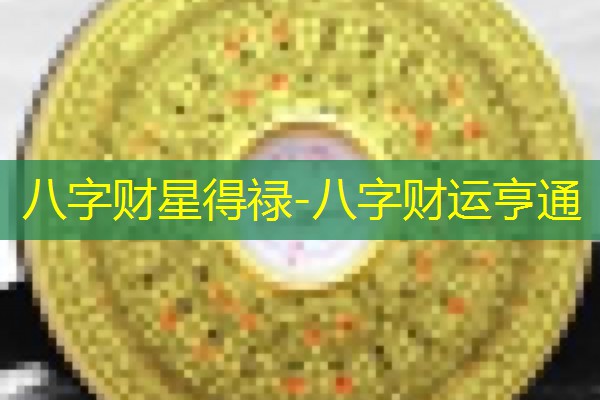 八字财星得禄-八字财运亨通