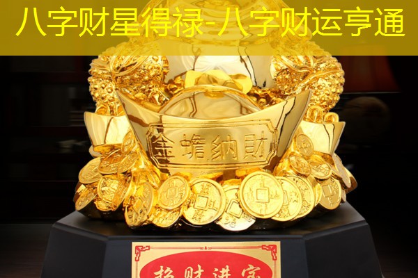  八字财星得禄-八字财运亨通