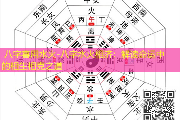  八字喜用水火-八字水火相济：解读命运中的相生相克之道