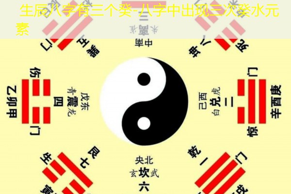  生辰八字有三个癸-八字中出现三次癸水元素