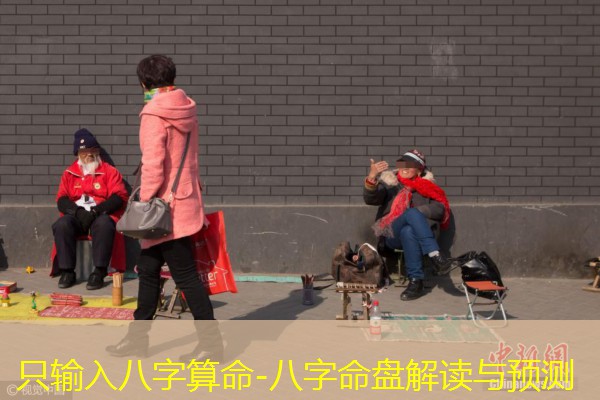  只输入八字算命-八字命盘解读与预测