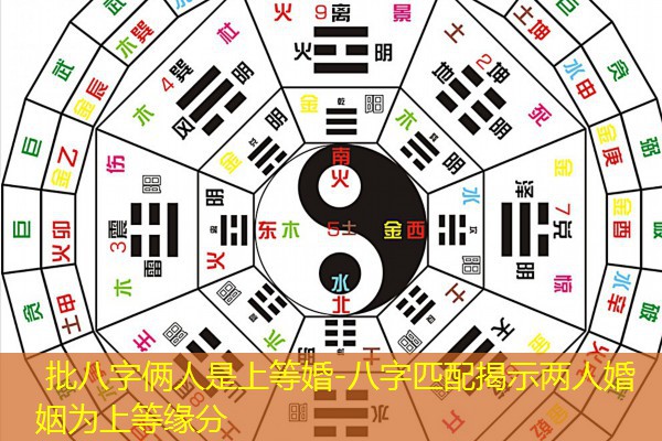 批八字俩人是上等婚-八字匹配揭示两人婚姻为上等缘分