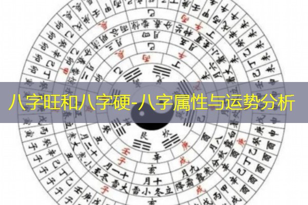  八字旺和八字硬-八字属性与运势分析