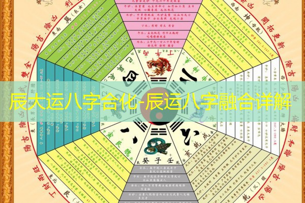  辰大运八字合化-辰运八字融合详解