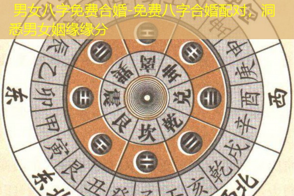  男女八字免费合婚-免费八字合婚配对，洞悉男女姻缘缘分
