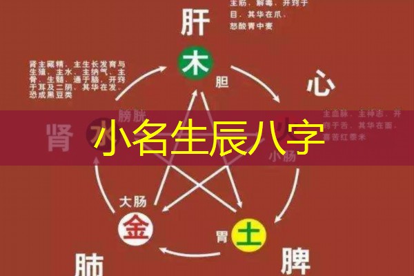  小名生辰八字