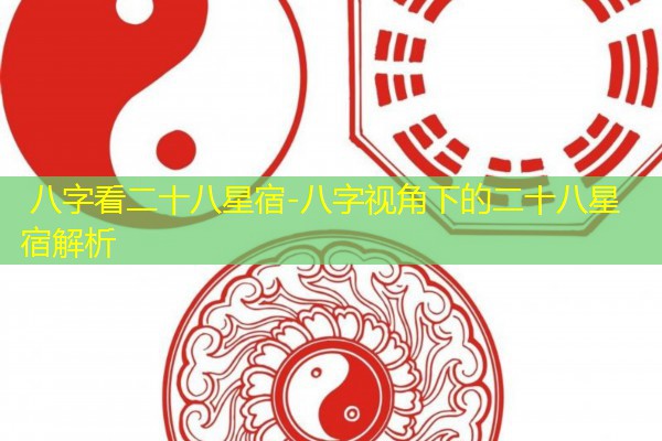  八字看二十八星宿-八字视角下的二十八星宿解析