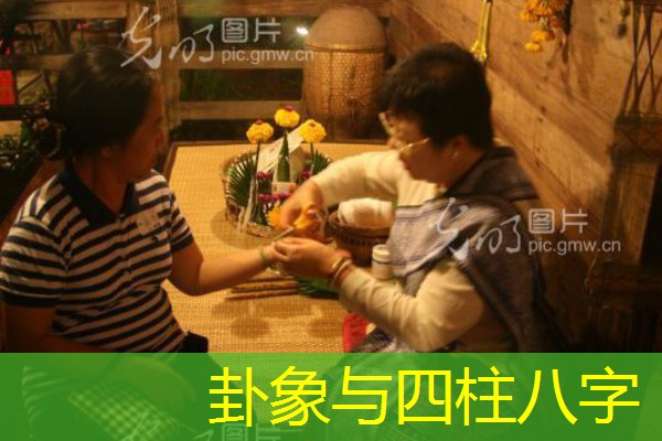  卦象与四柱八字