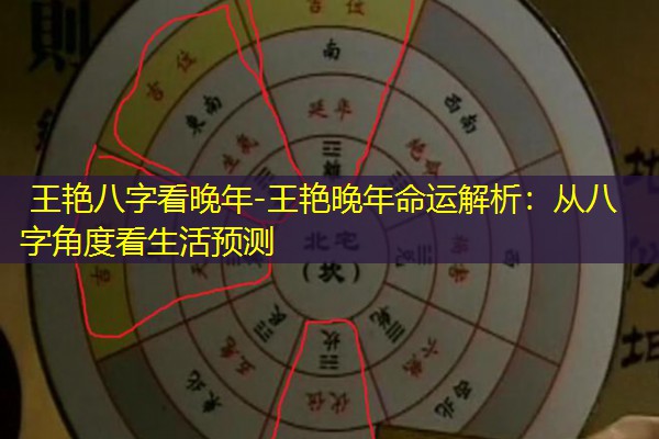  王艳八字看晚年-王艳晚年命运解析：从八字角度看生活预测