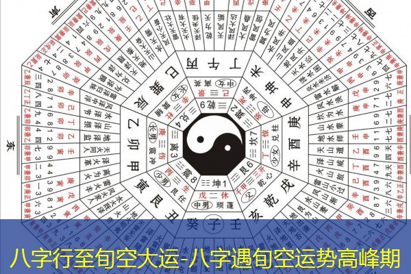  八字行至旬空大运-八字遇旬空运势高峰期