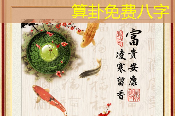  算卦免费八字