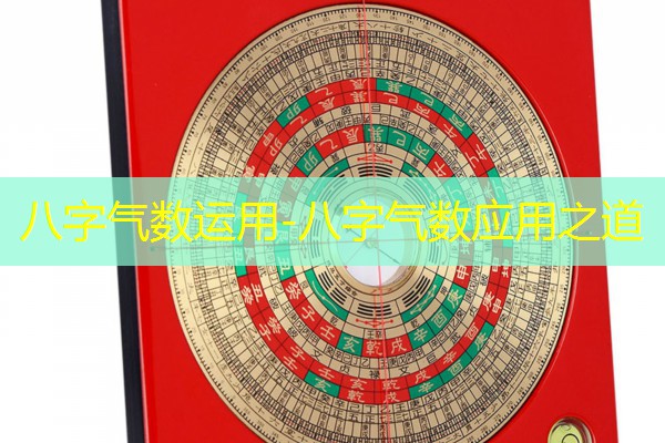  八字气数运用-八字气数应用之道