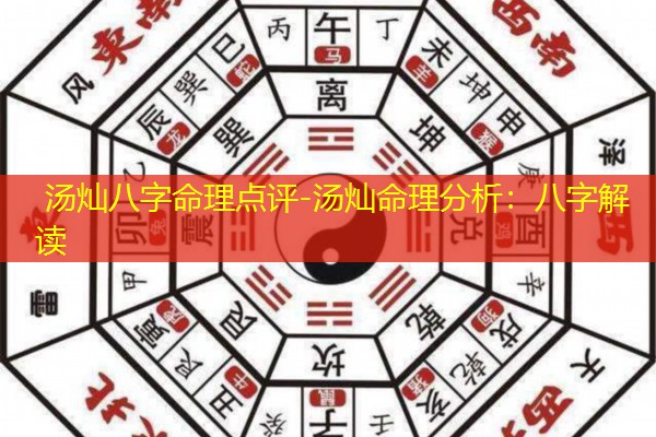  汤灿八字命理点评-汤灿命理分析：八字解读