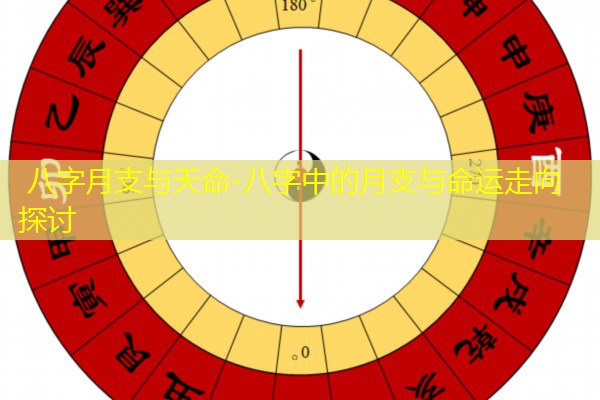  八字月支与天命-八字中的月支与命运走向探讨