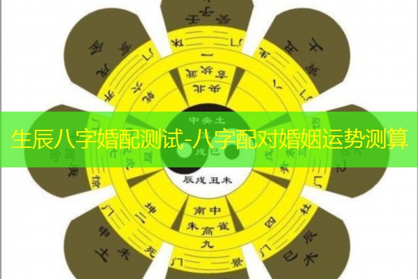  生辰八字婚配测试-八字配对婚姻运势测算