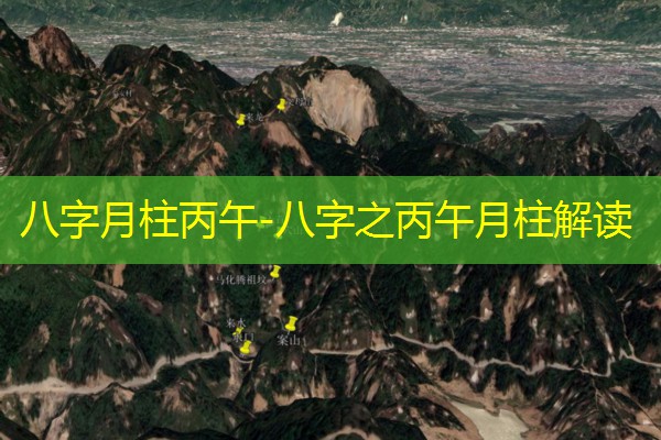  八字月柱丙午-八字之丙午月柱解读