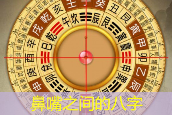  鼻嘴之间的八字