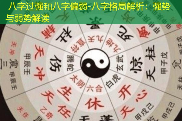  八字过强和八字偏弱-八字格局解析：强势与弱势解读