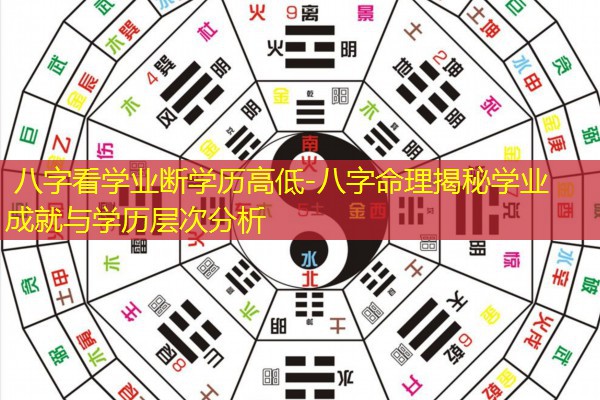  八字看学业断学历高低-八字命理揭秘学业成就与学历层次分析