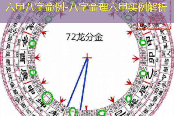  六甲八字命例-八字命理六甲实例解析