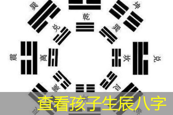  查看孩子生辰八字
