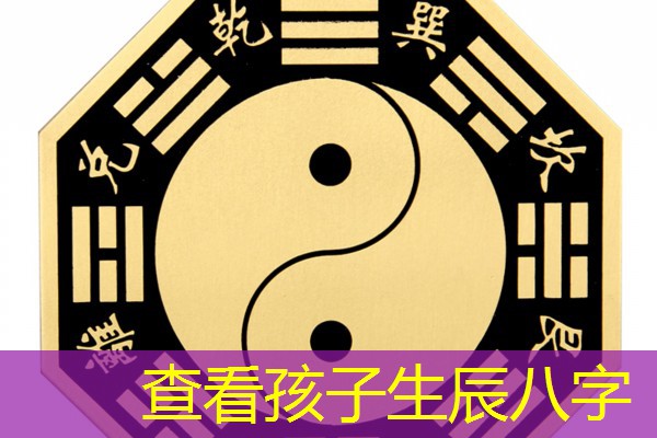  查看孩子生辰八字