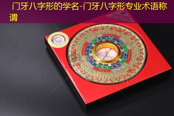  门牙八字形的学名-门牙八字形专业术语称谓