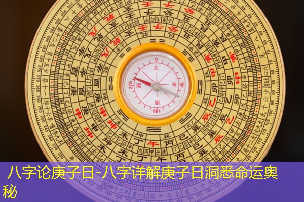  八字论庚子日-八字详解庚子日洞悉命运奥秘