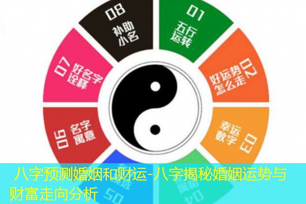  八字预测婚姻和财运-八字揭秘婚姻运势与财富走向分析
