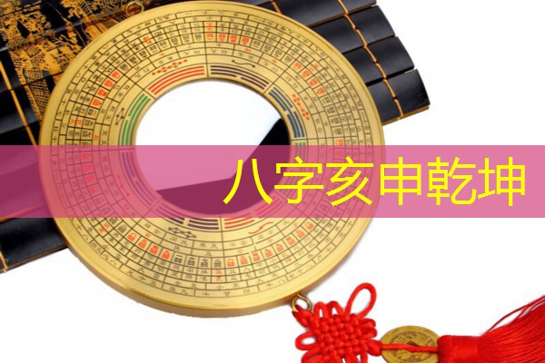  八字亥申乾坤