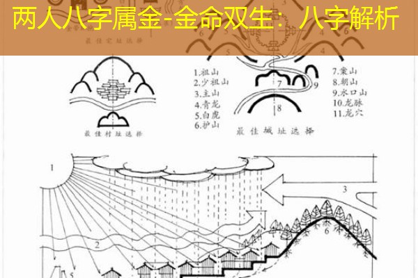 两人八字属金-金命双生：八字解析