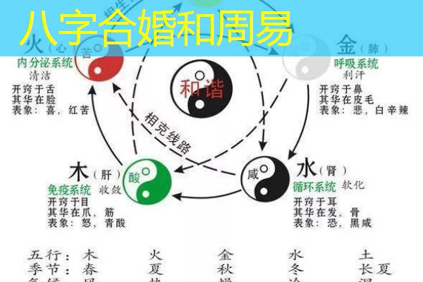  八字合婚和周易