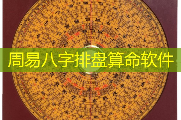  周易八字排盘算命软件