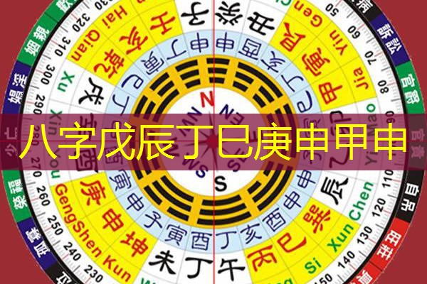  八字戊辰丁巳庚申甲申