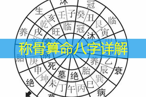 称骨算命八字详解
