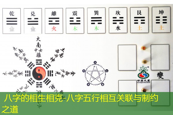  八字的相生相克-八字五行相互关联与制约之道