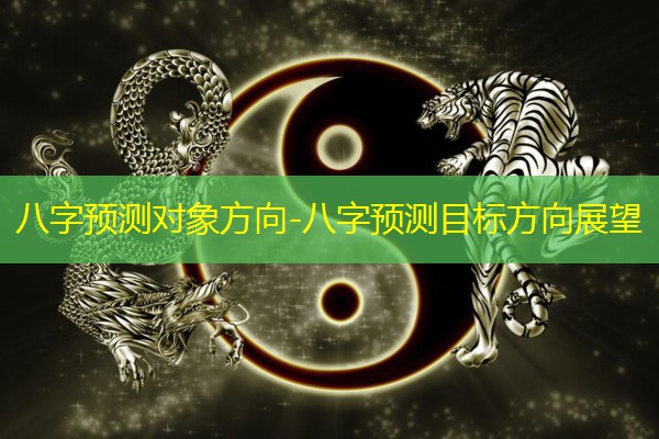  八字预测对象方向-八字预测目标方向展望