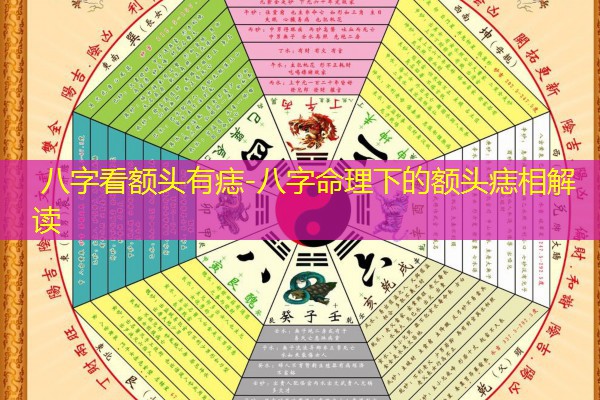  八字看额头有痣-八字命理下的额头痣相解读