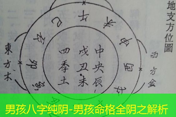  男孩八字纯阴-男孩命格全阴之解析