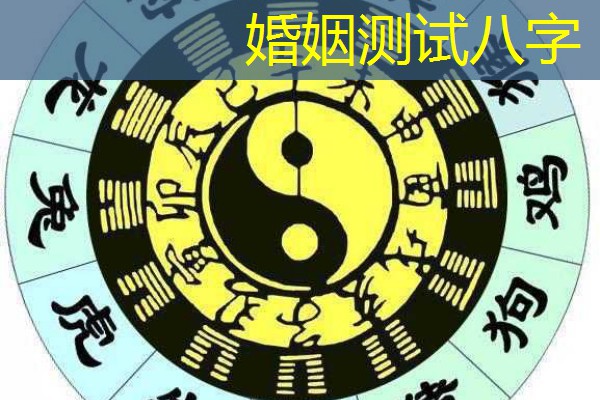  婚姻测试八字
