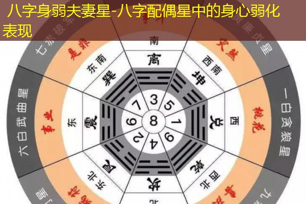  八字身弱夫妻星-八字配偶星中的身心弱化表现