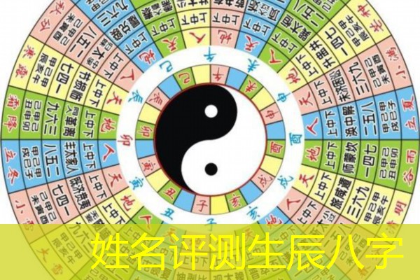  姓名评测生辰八字