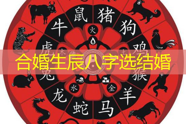  合婚生辰八字选结婚