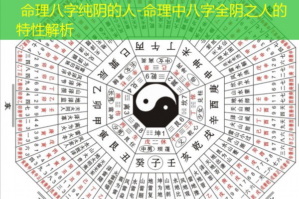  命理八字纯阴的人-命理中八字全阴之人的特性解析
