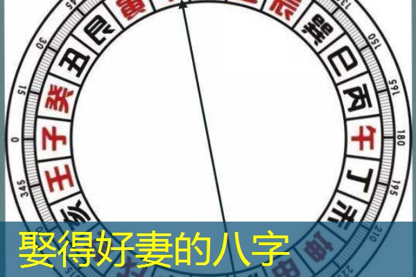  娶得好妻的八字