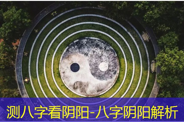  测八字看阴阳-八字阴阳解析