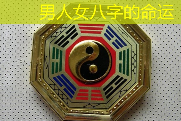  男人女八字的命运